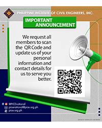 ANNOUNCEMENTS – PICE WEBSITE.